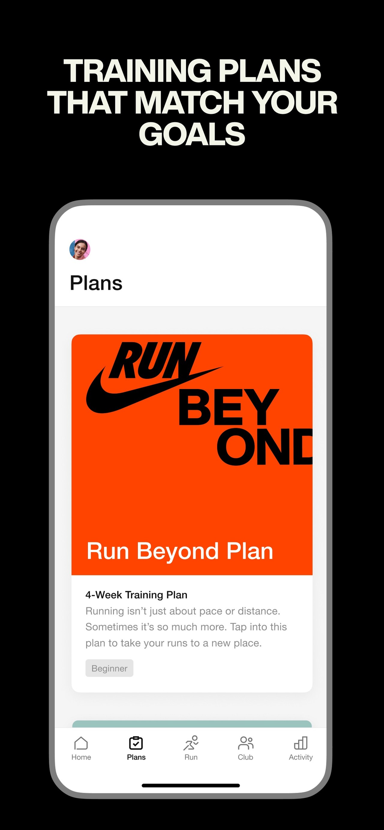 Nike Run Club: Running Coach iPhone screenshot 4