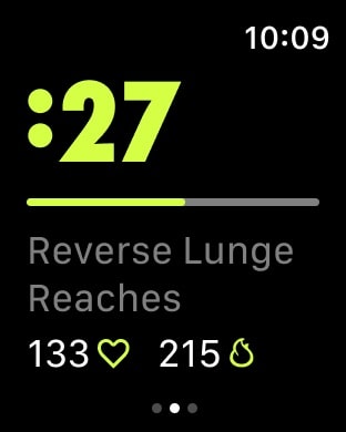 Nike Training Club Apple Watch screenshot 1