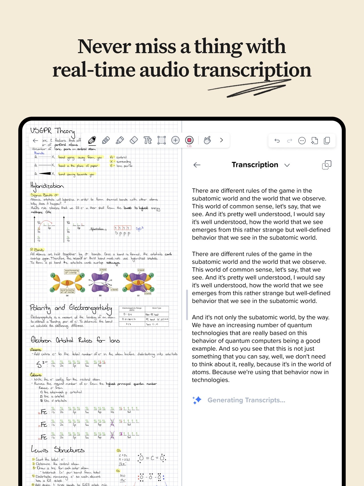 Notability: AI Notes & PDF app iPad screenshot 5
