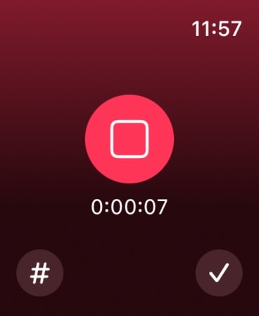 Noted: Record & AI Transcribe Apple Watch screenshot 2