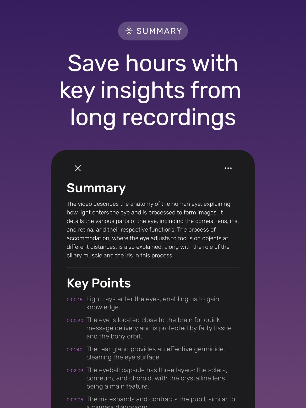Noted: Record & AI Transcribe iPad screenshot 4