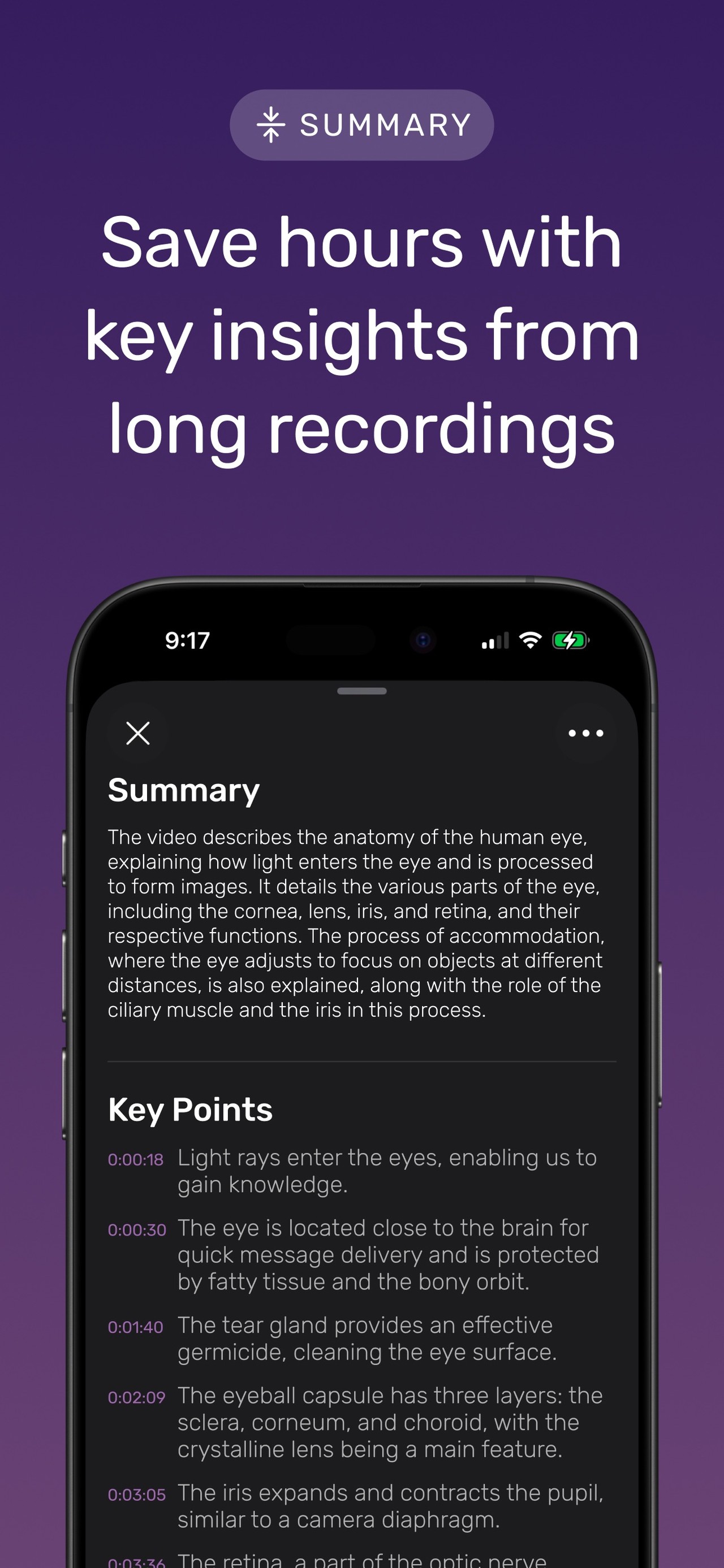 Noted: Record & AI Transcribe iPhone screenshot 4