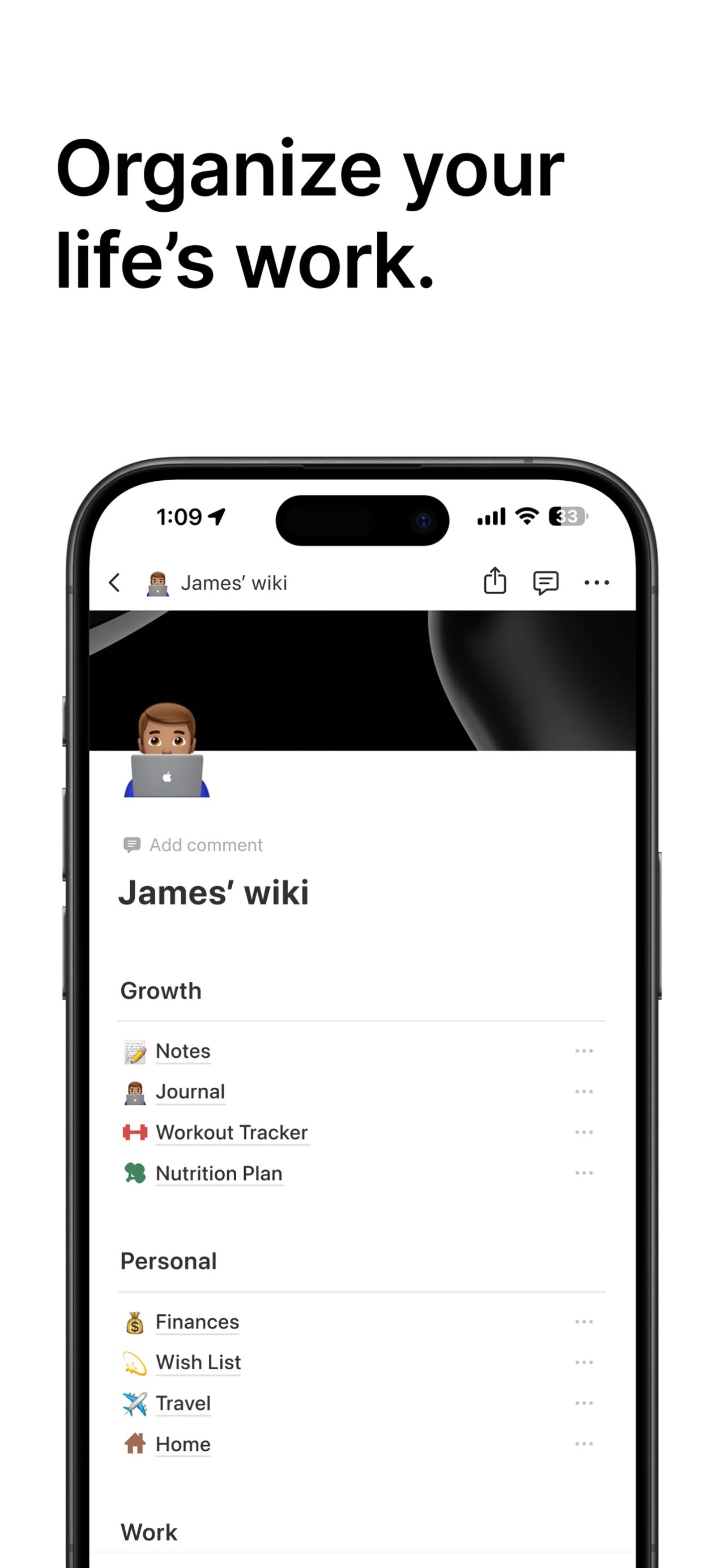 Notion: Notes, Tasks, AI iPhone screenshot 3