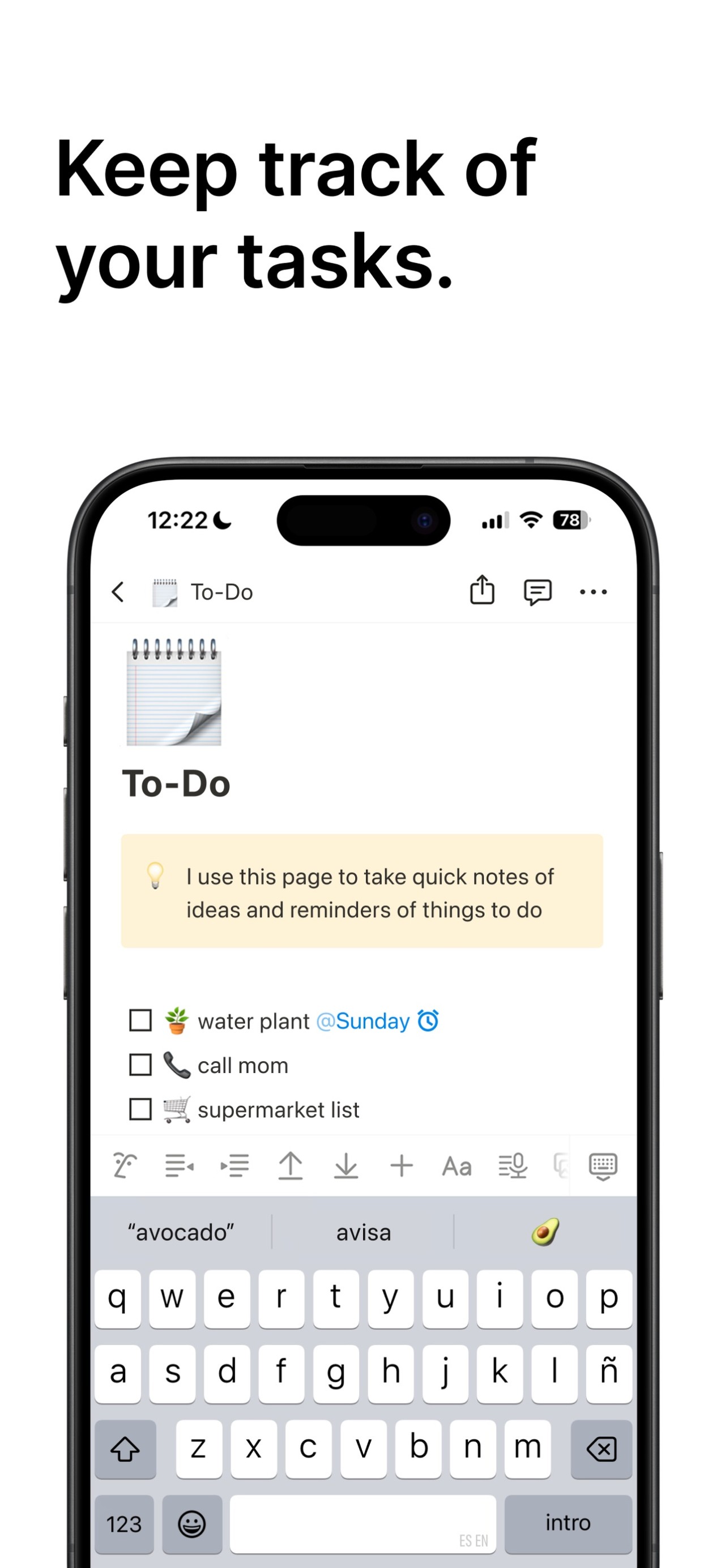 Notion: Notes, Tasks, AI iPhone screenshot 6