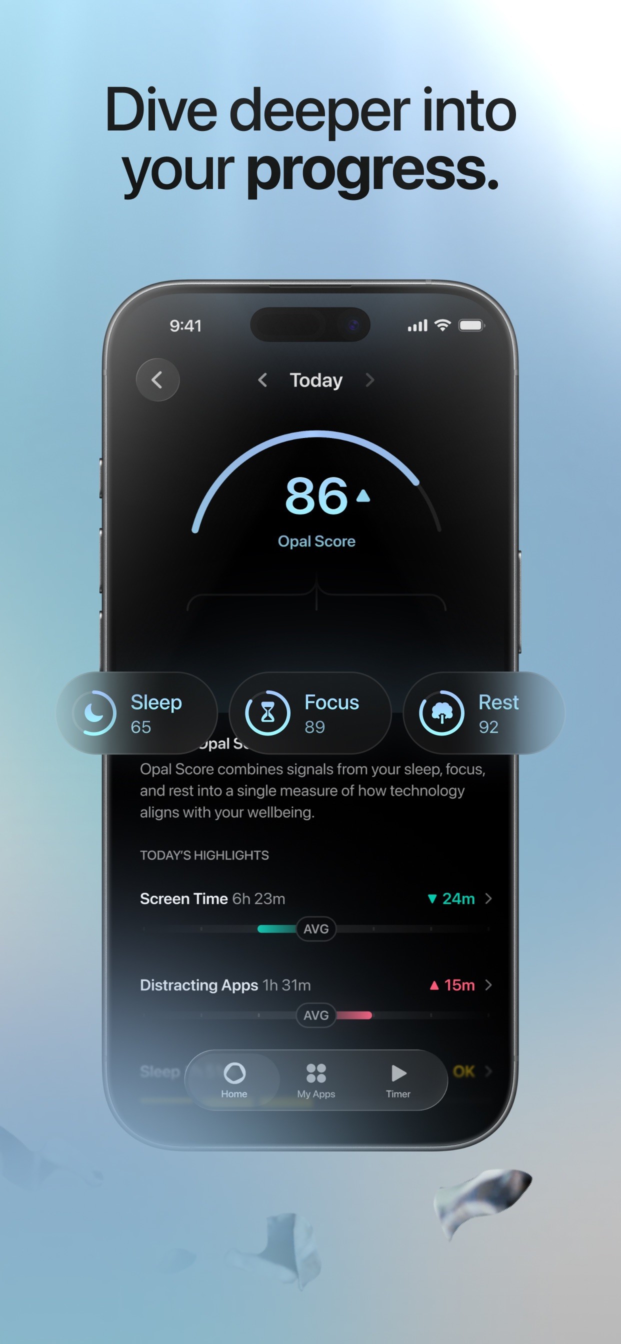 Opal: Screen Time Control iPhone screenshot 4