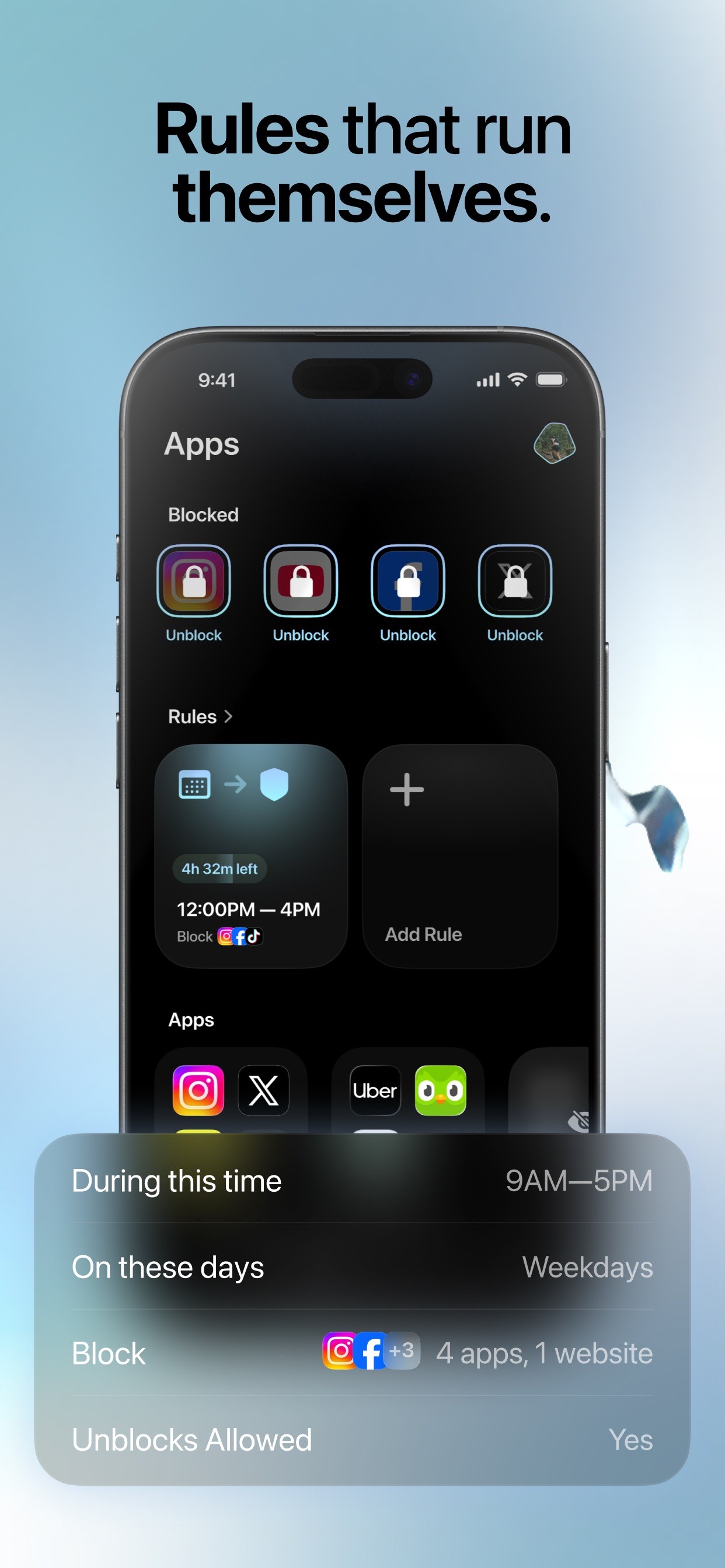 Opal: Screen Time Control iPhone screenshot 6