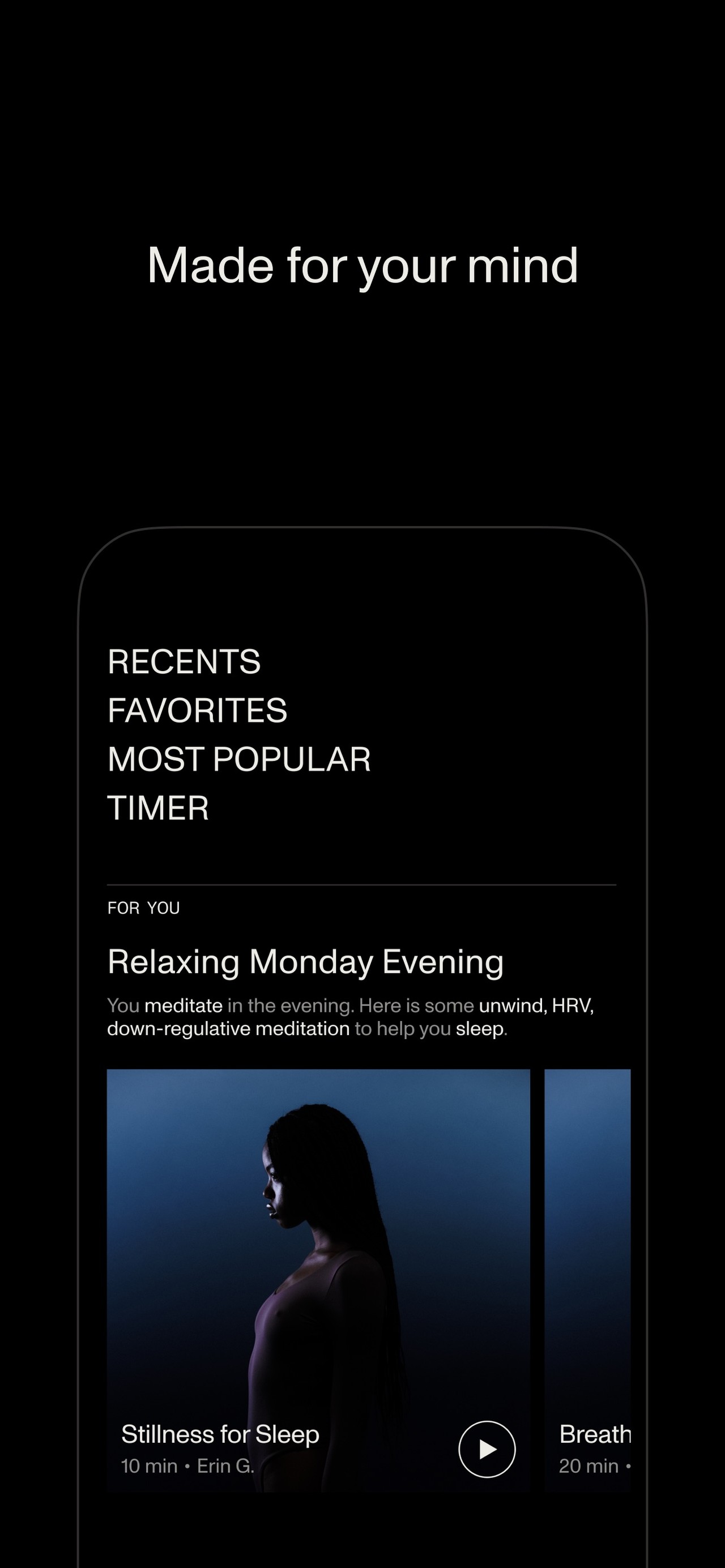 Open: Breathwork + Meditation iPhone screenshot 3