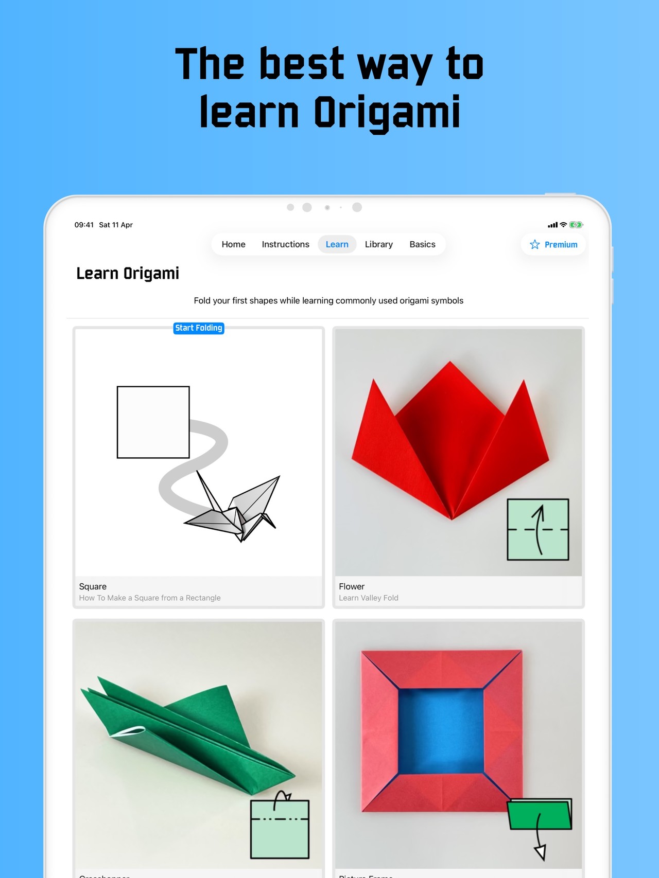 Origami - Fold & Learn iPad screenshot 3