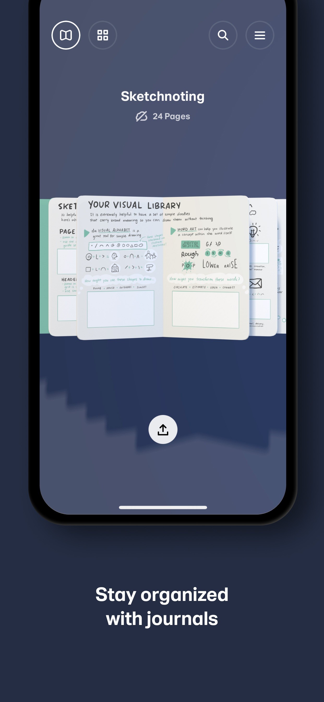 Paper: Sketch, Draw & Create iPhone screenshot 3