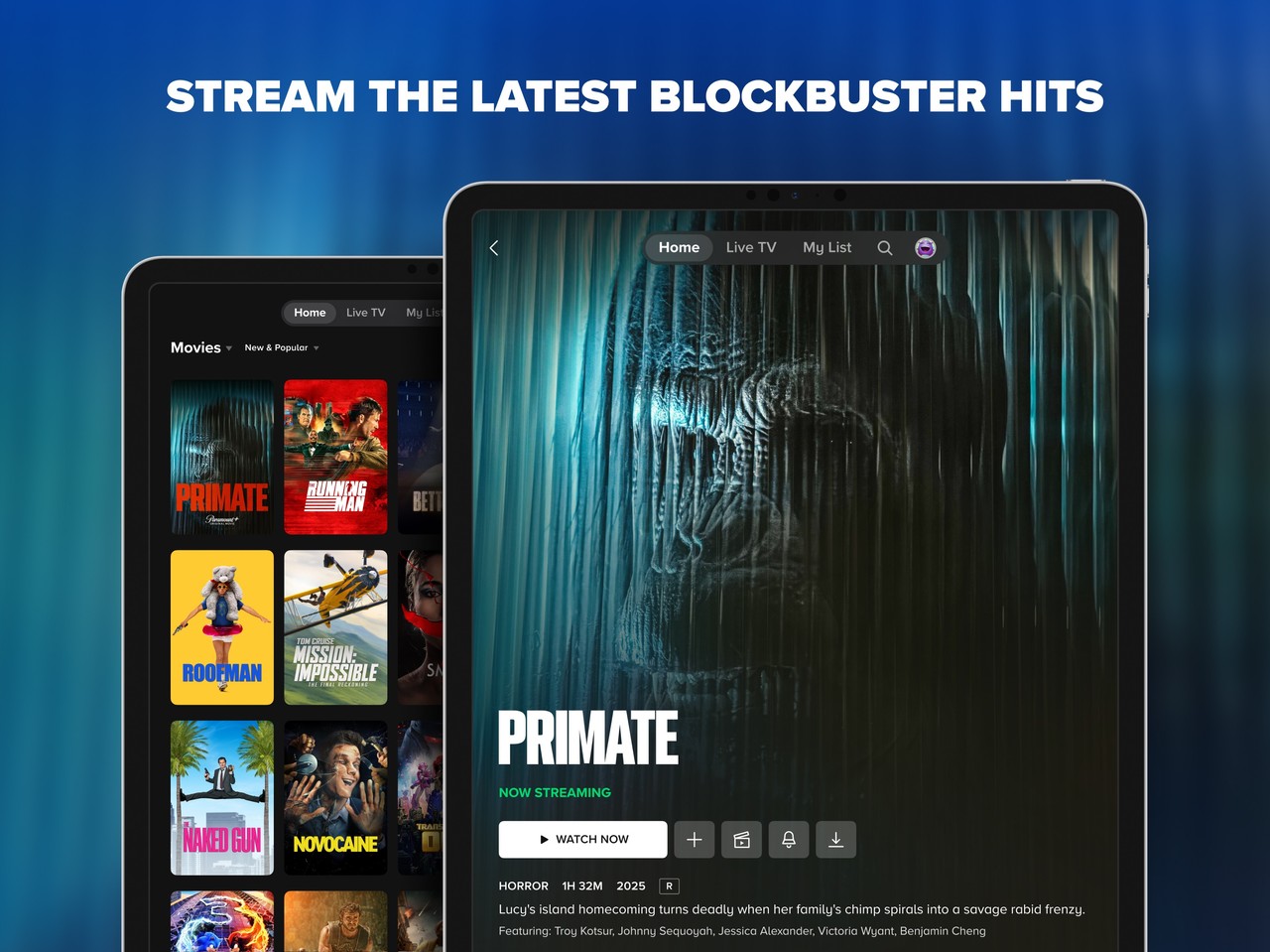 Paramount+ iPad screenshot 3