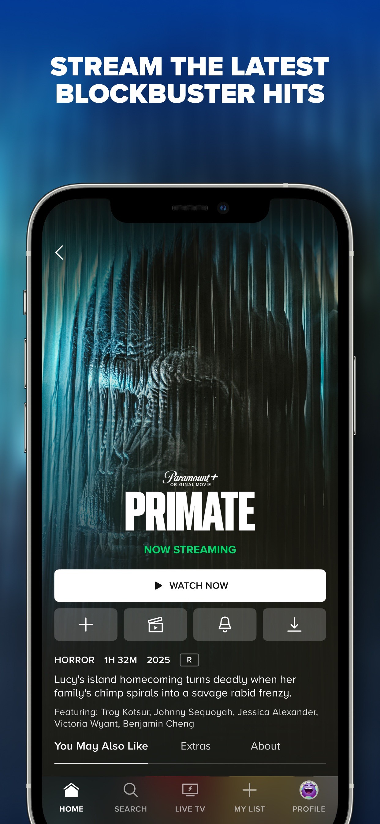 Paramount+ iPhone screenshot 3