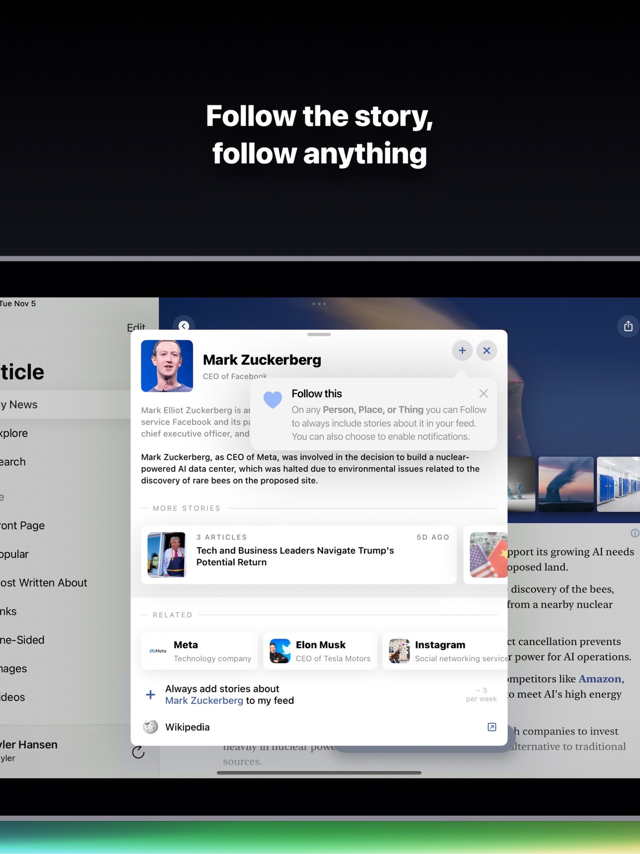 Particle: Personalized News iPad screenshot 5