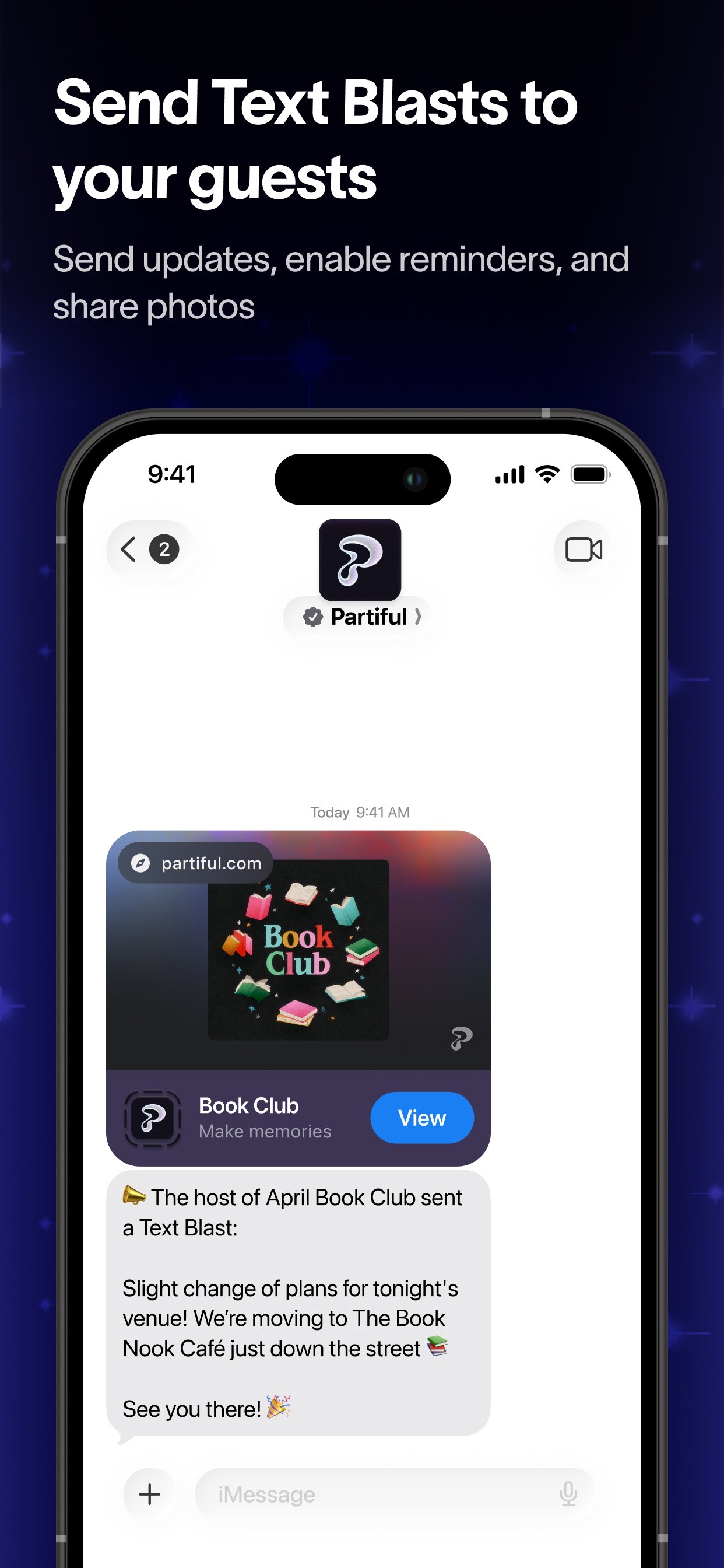 Partiful: Party Invite Maker iPhone screenshot 5