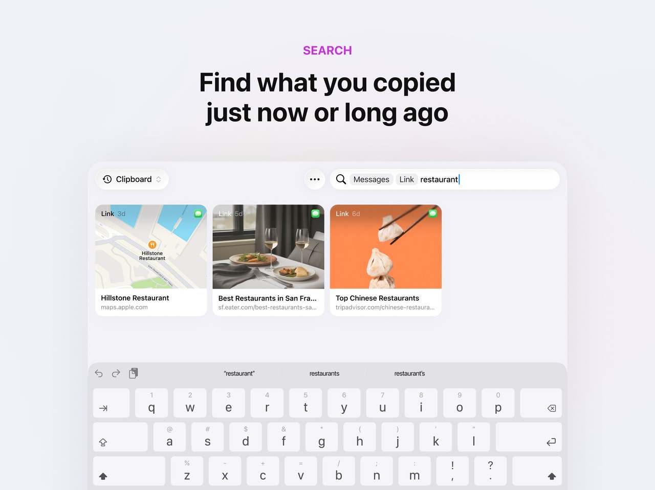 Paste – Limitless Clipboard iPad screenshot 3
