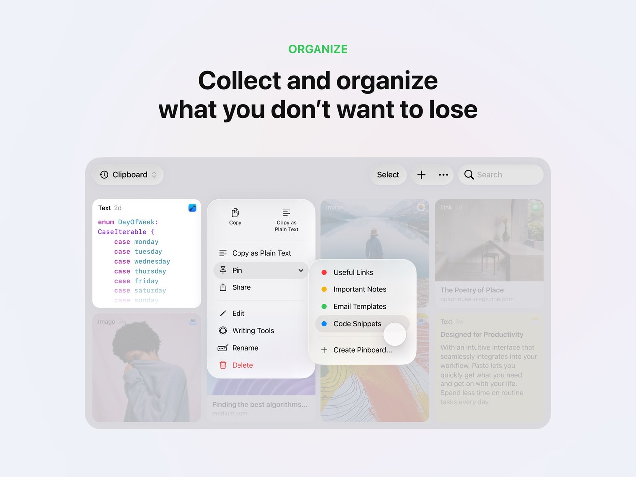Paste – Limitless Clipboard iPad screenshot 4