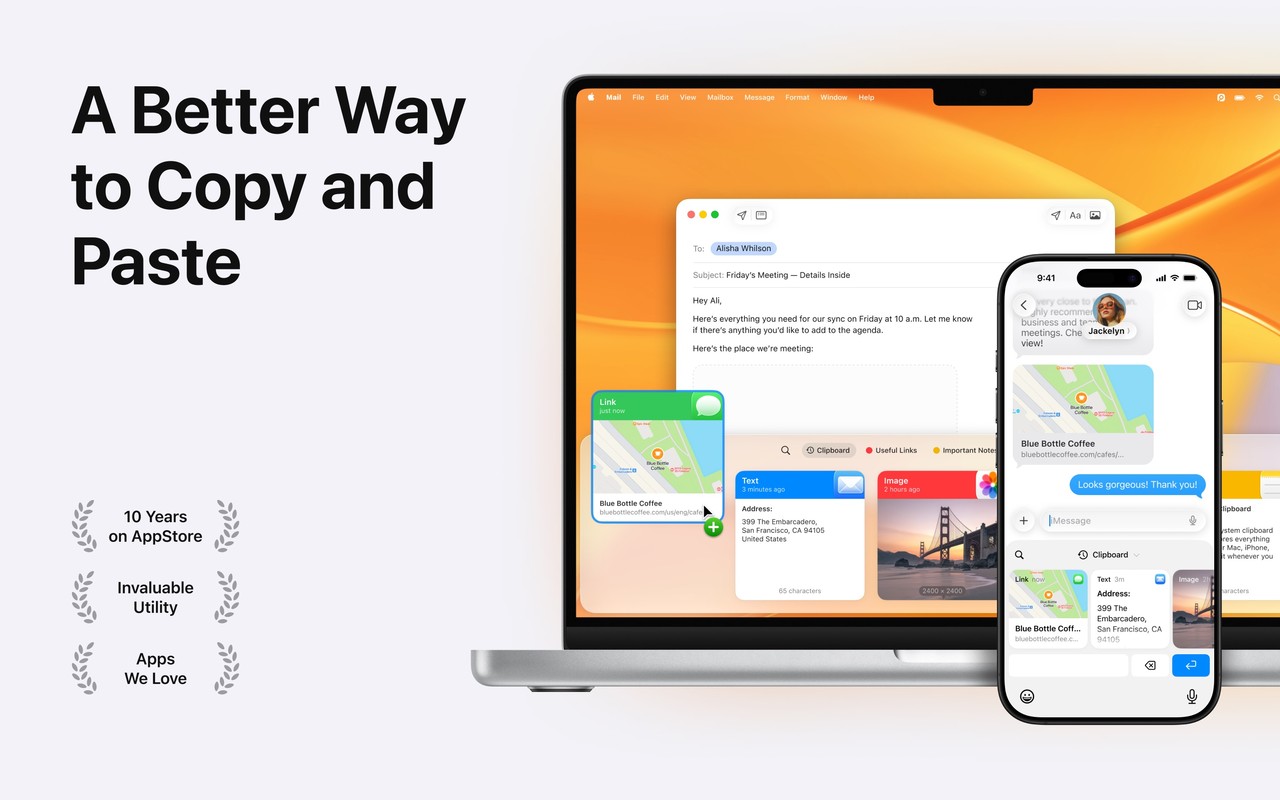 Paste – Limitless Clipboard Mac screenshot 1