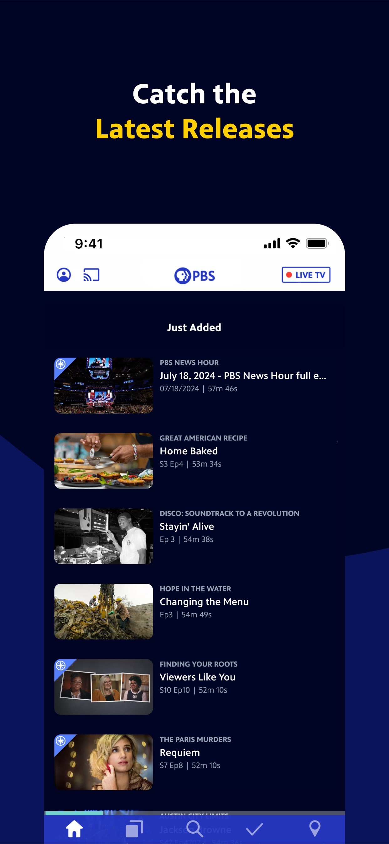 PBS: Watch TV & Documentaries iPhone screenshot 6