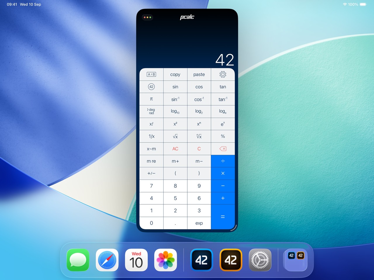 PCalc iPad screenshot 3