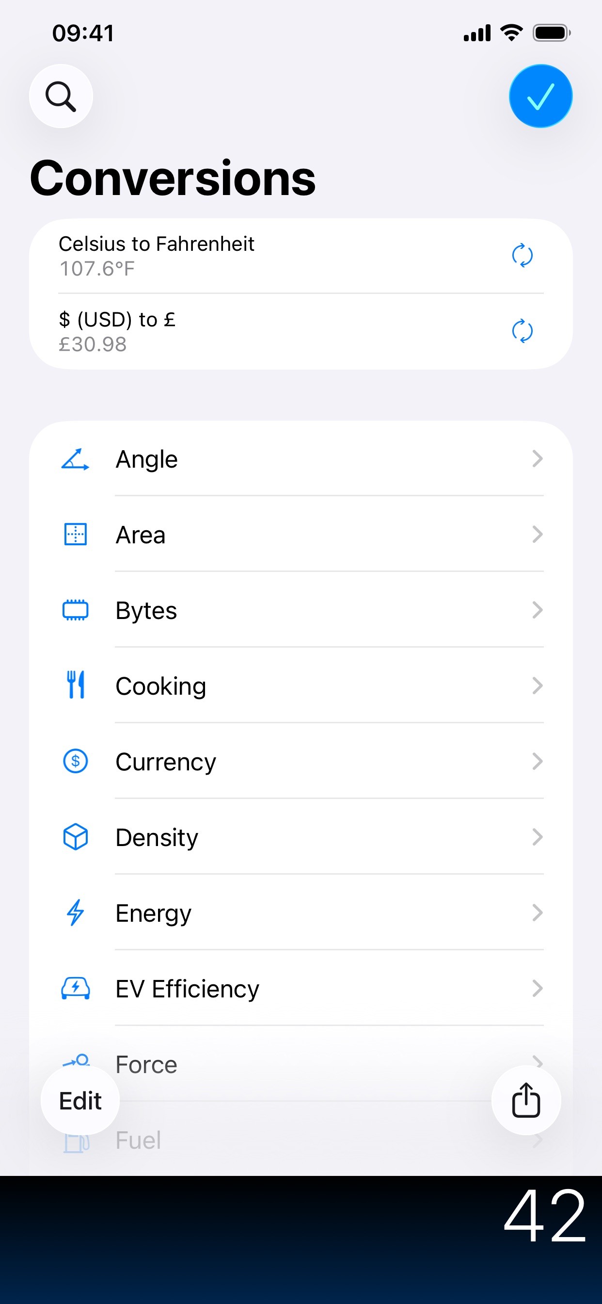 PCalc iPhone screenshot 6