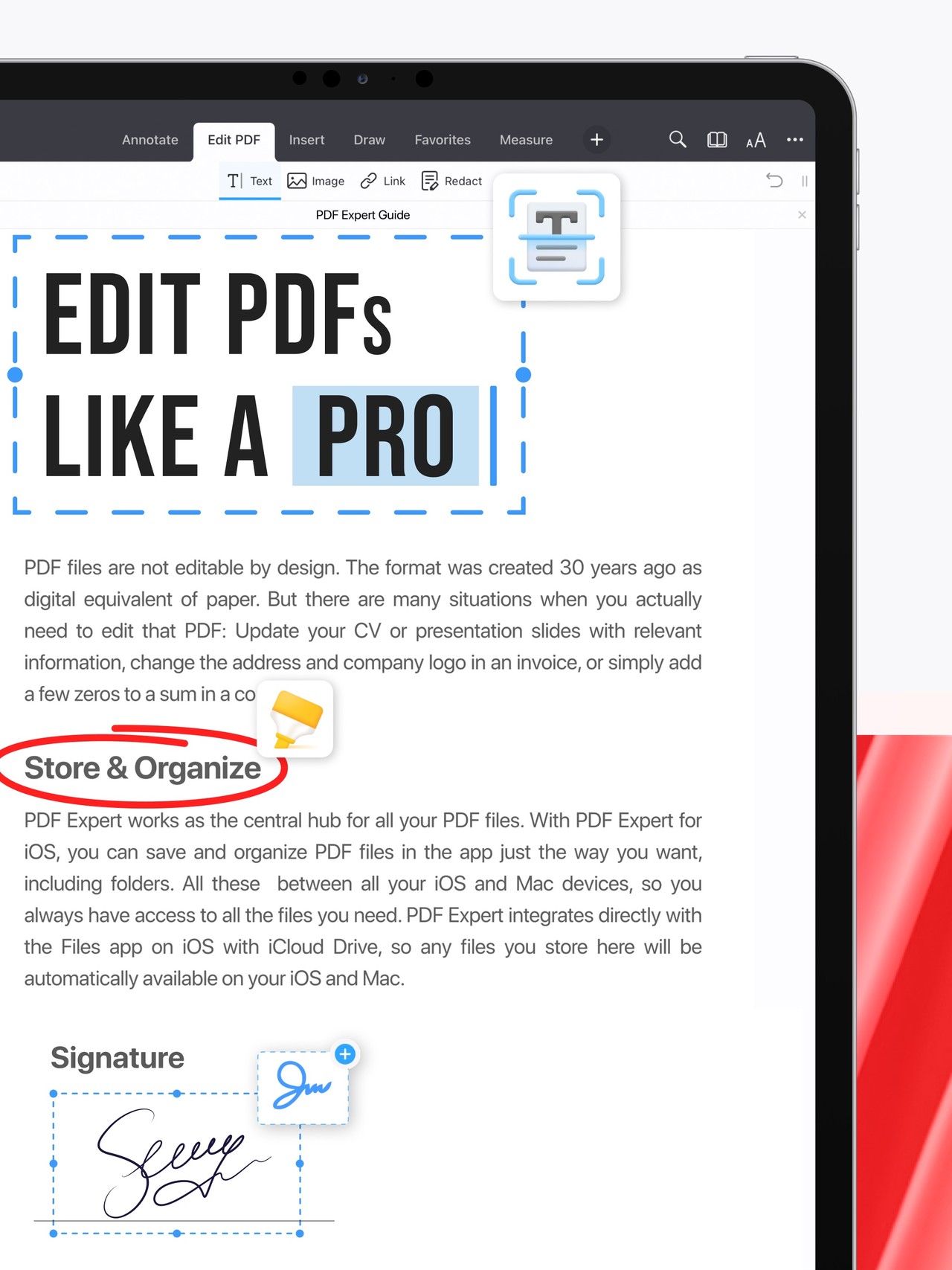PDF Expert: Editor & Converter iPad screenshot 2
