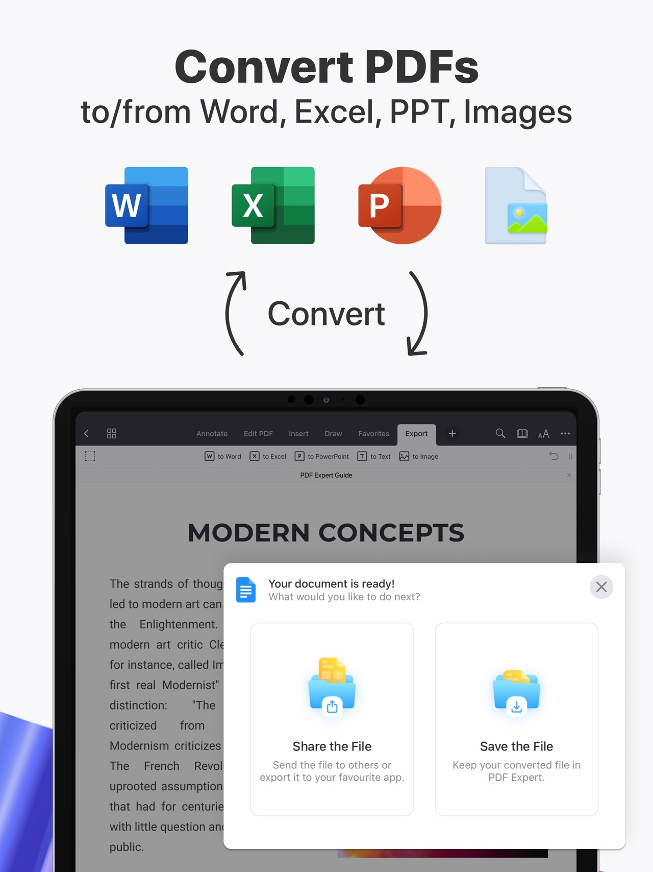PDF Expert: Editor & Converter iPad screenshot 5
