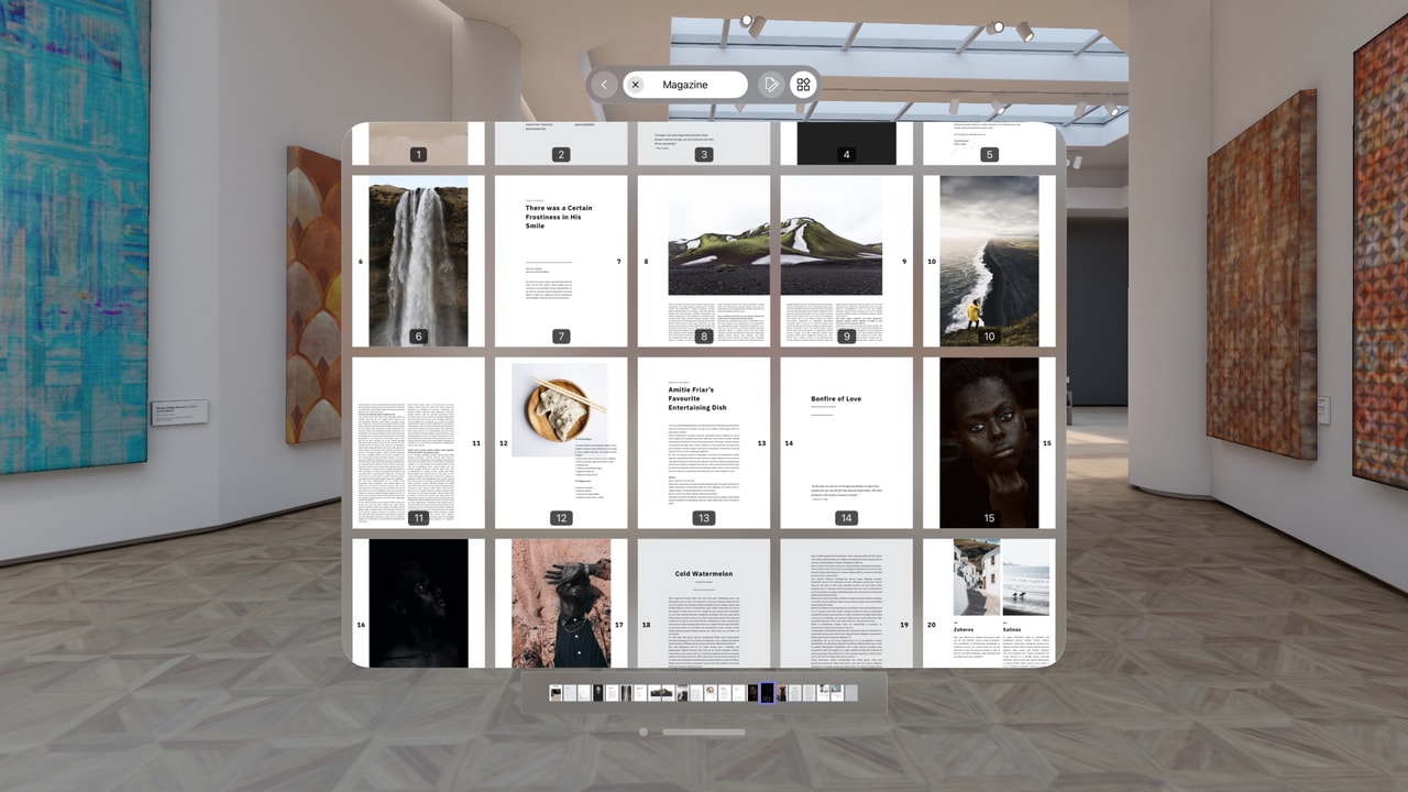 PDF Viewer by Nutrient Apple Vision screenshot 1