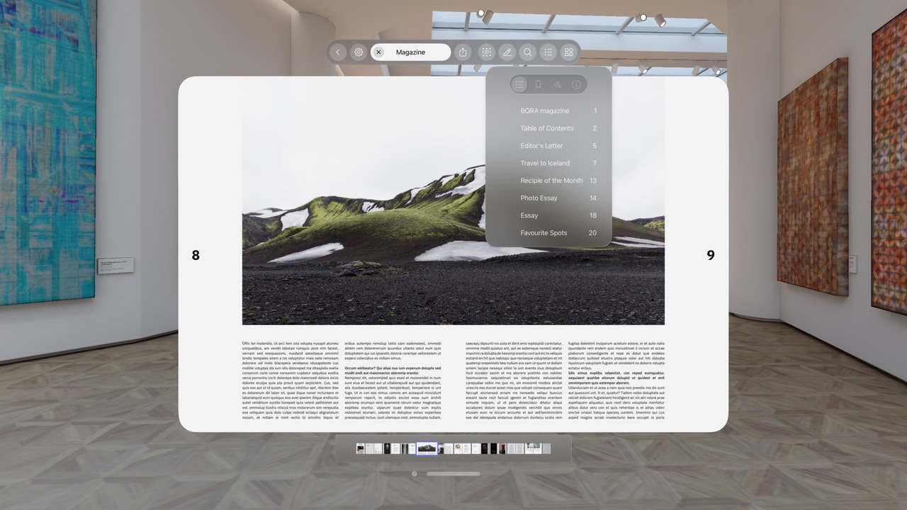 PDF Viewer by Nutrient Apple Vision screenshot 2