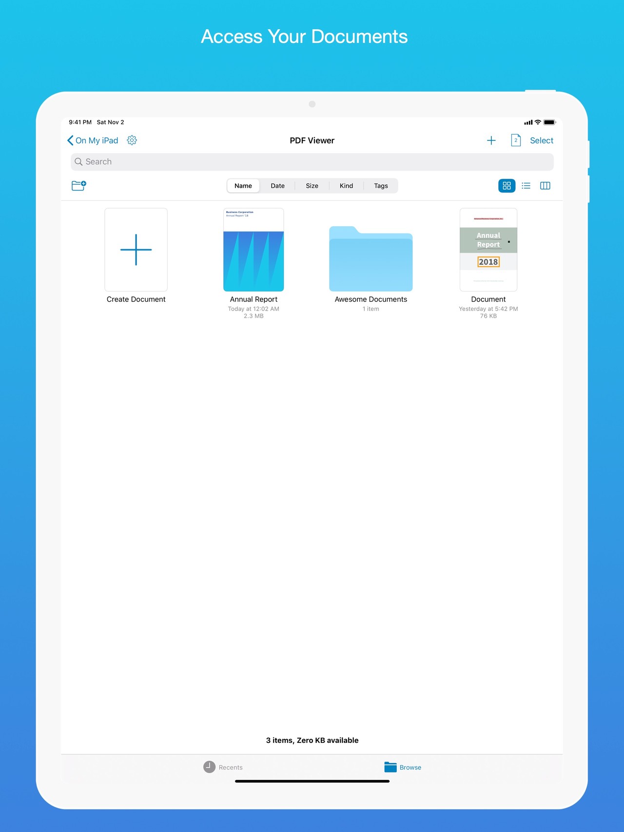 PDF Viewer by Nutrient iPad screenshot 2