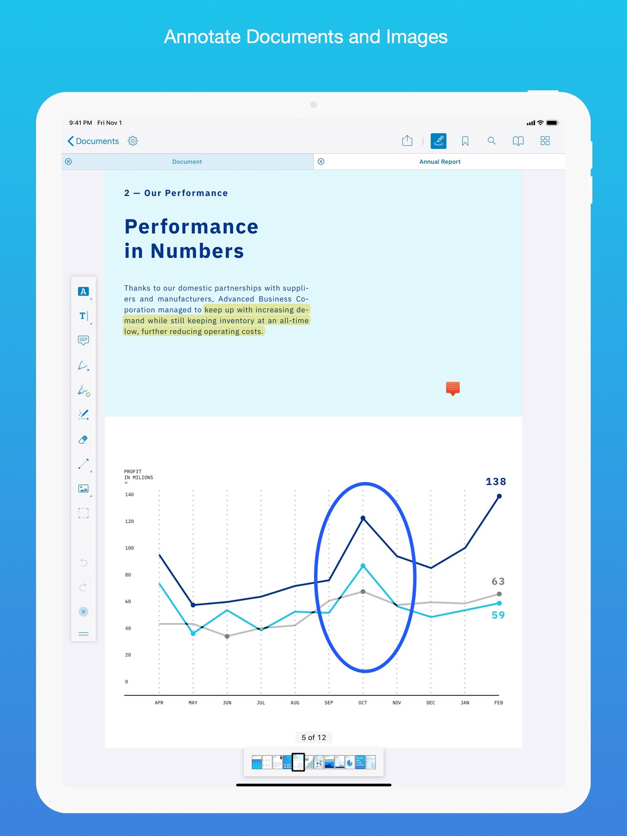 PDF Viewer by Nutrient iPad screenshot 3