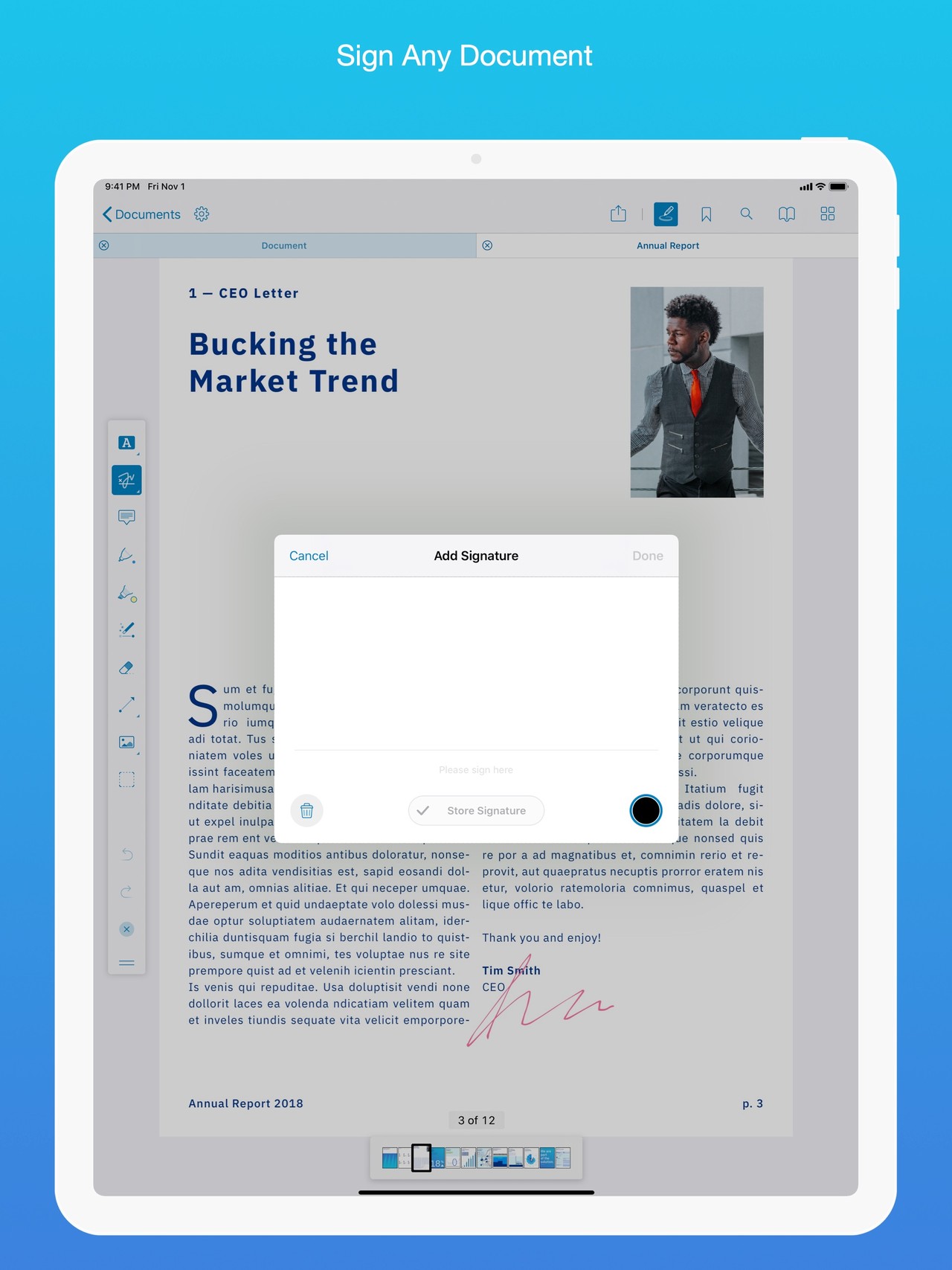 PDF Viewer by Nutrient iPad screenshot 5