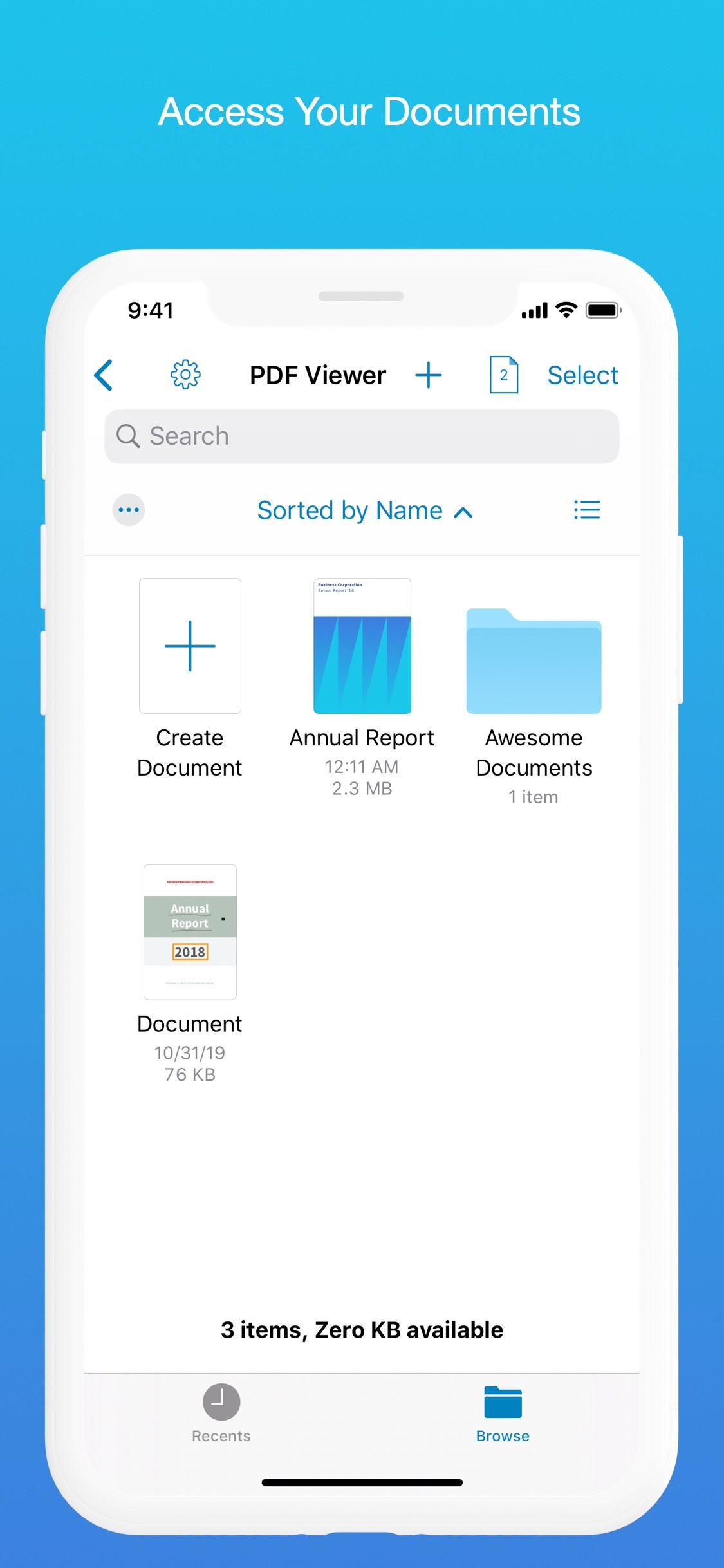 PDF Viewer by Nutrient iPhone screenshot 2