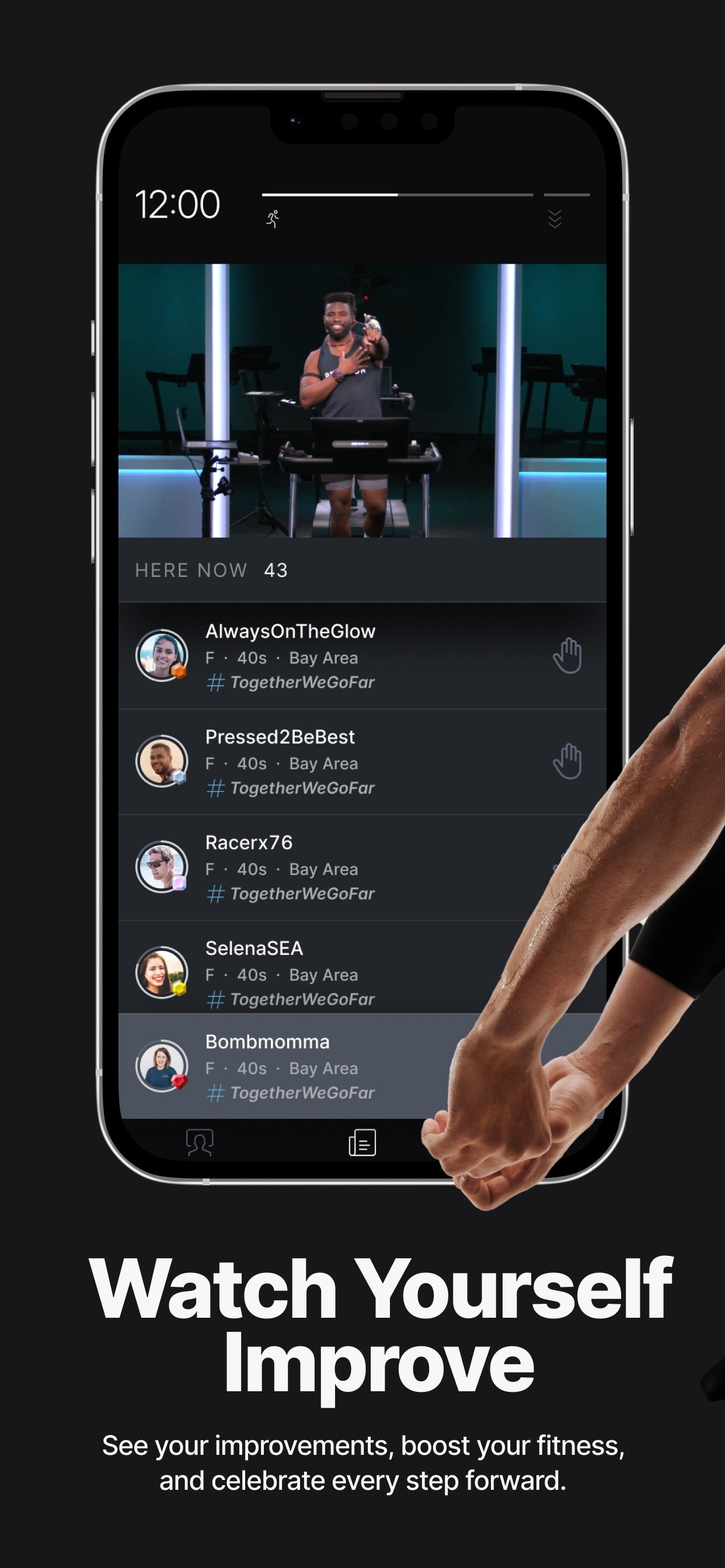 Peloton: Fitness & Workouts iPhone screenshot 4