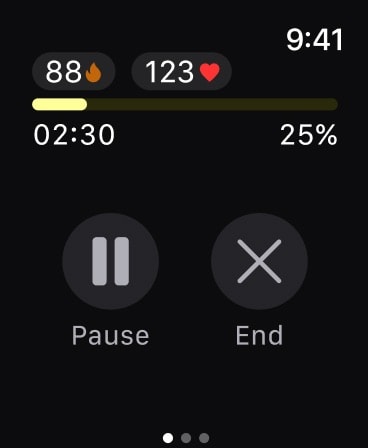 Peloton Strength+ Apple Watch screenshot 3