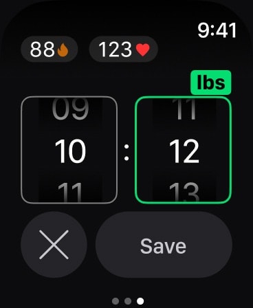 Peloton Strength+ Apple Watch screenshot 4