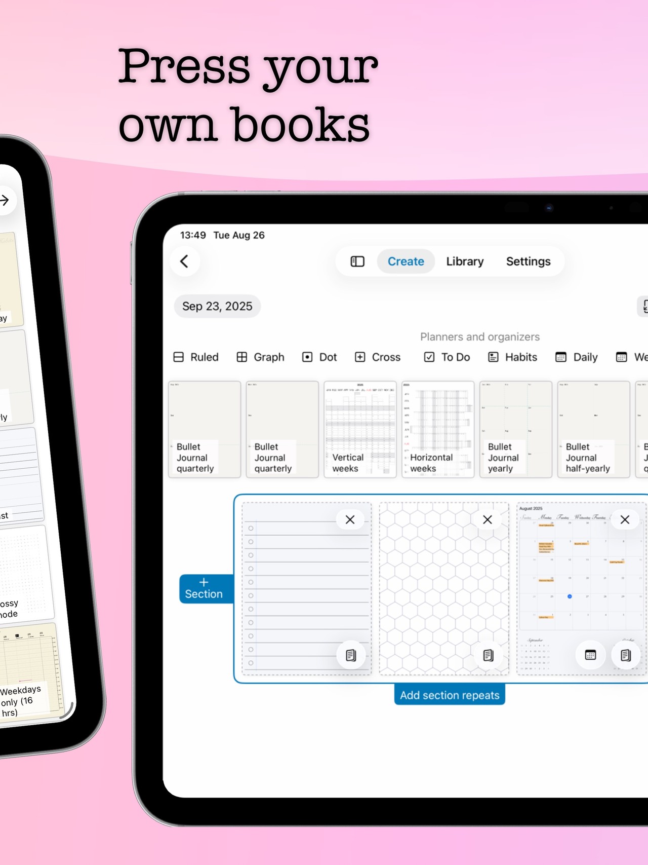 Penbook: Paper Planner & Notes iPad screenshot 4
