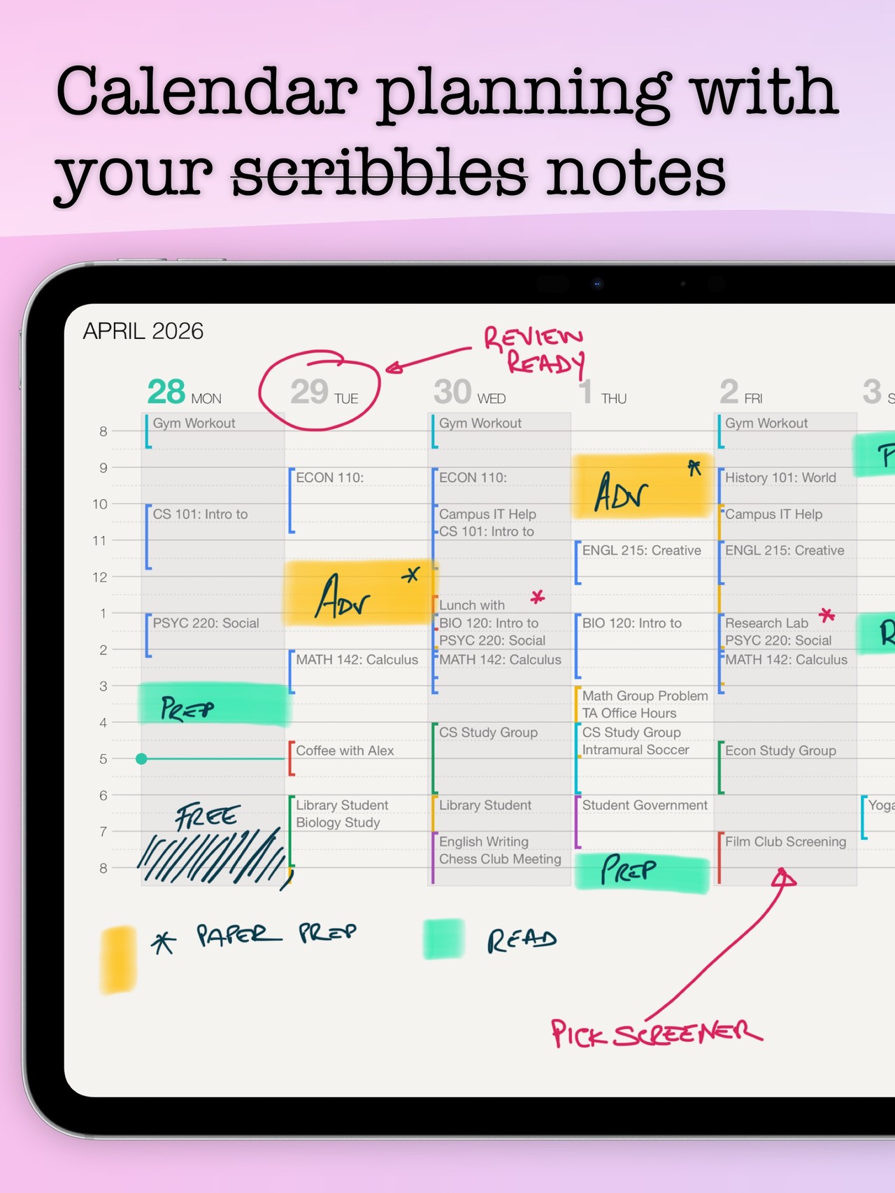 Penbook: Paper Planner & Notes iPad screenshot 5