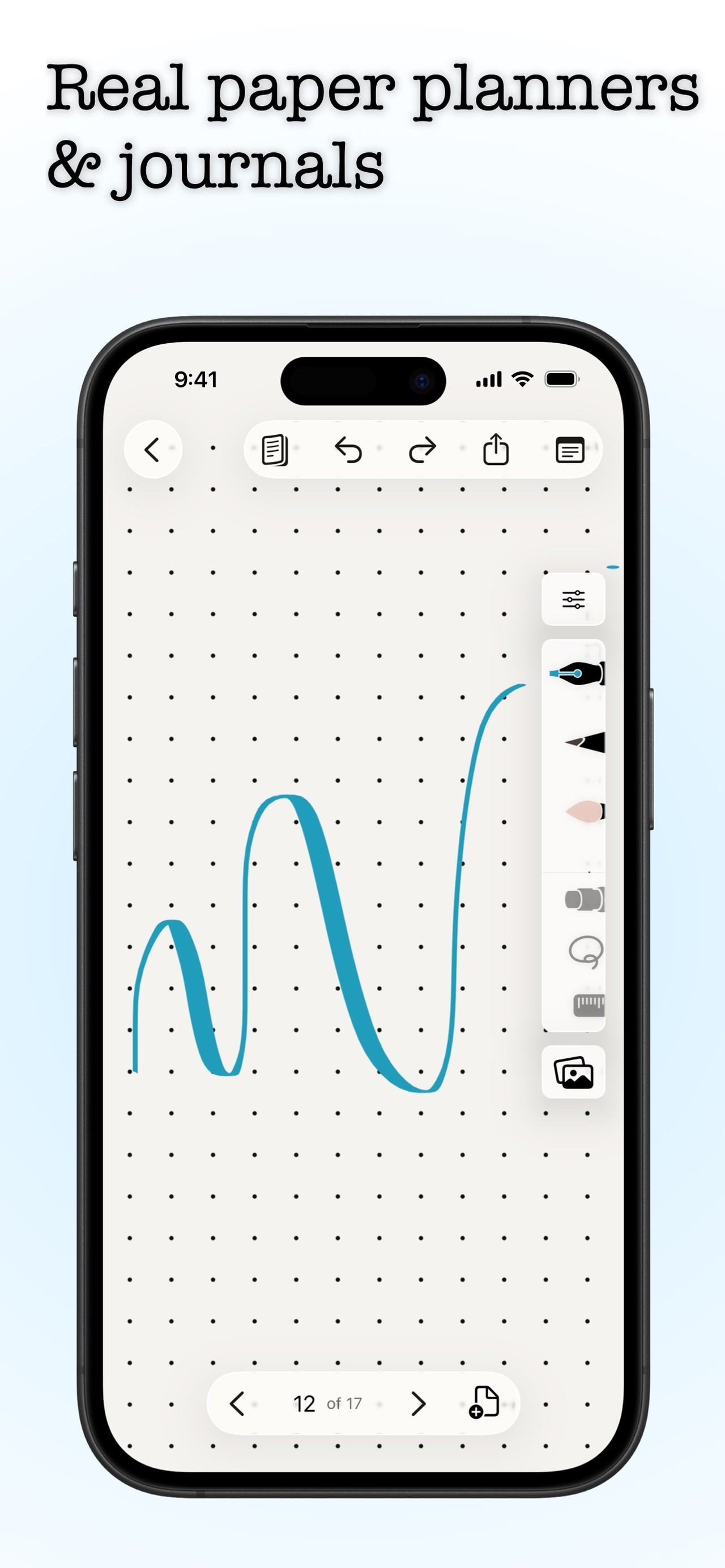 Penbook: Paper Planner & Notes iPhone screenshot 1