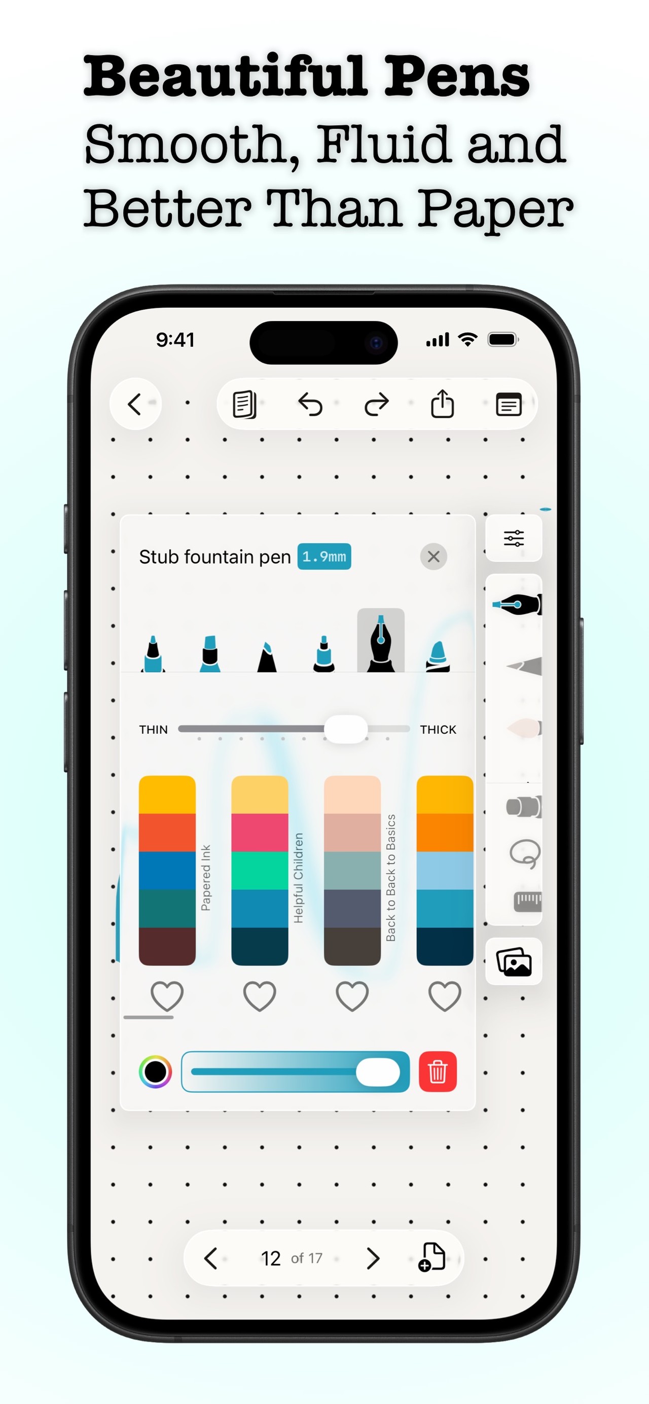 Penbook: Paper Planner & Notes iPhone screenshot 2