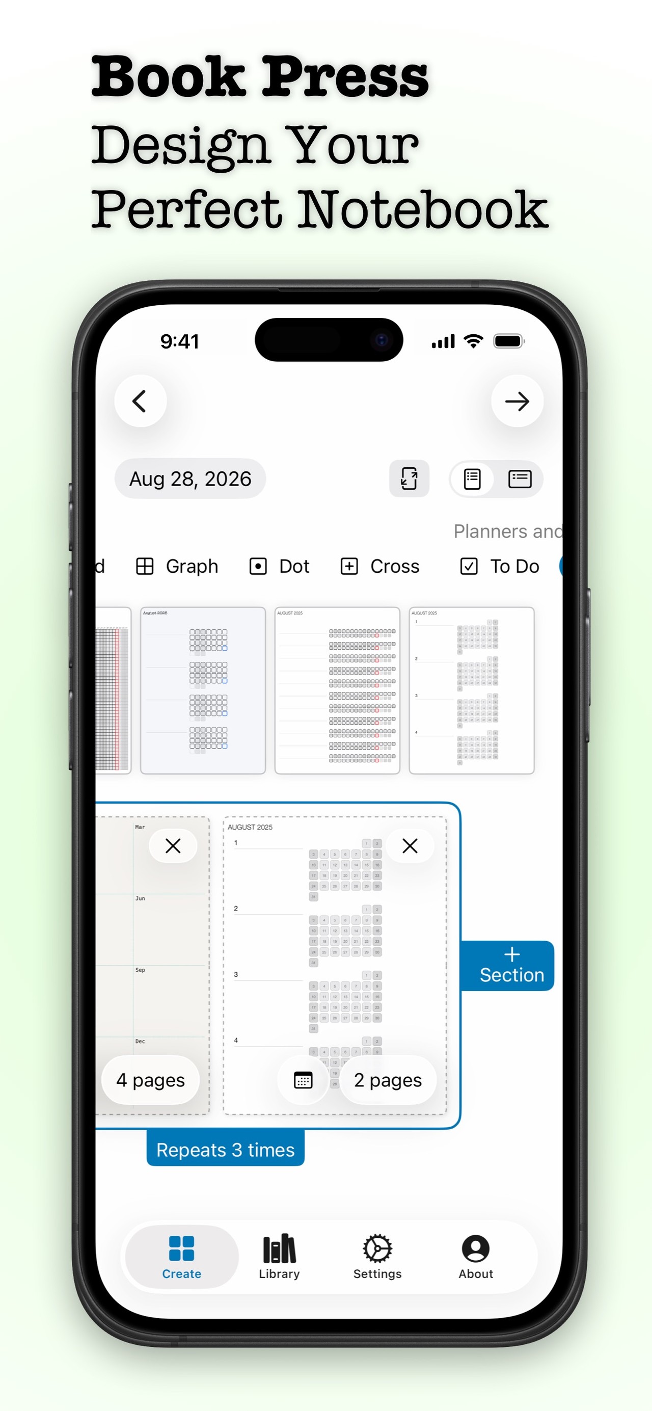 Penbook: Paper Planner & Notes iPhone screenshot 4