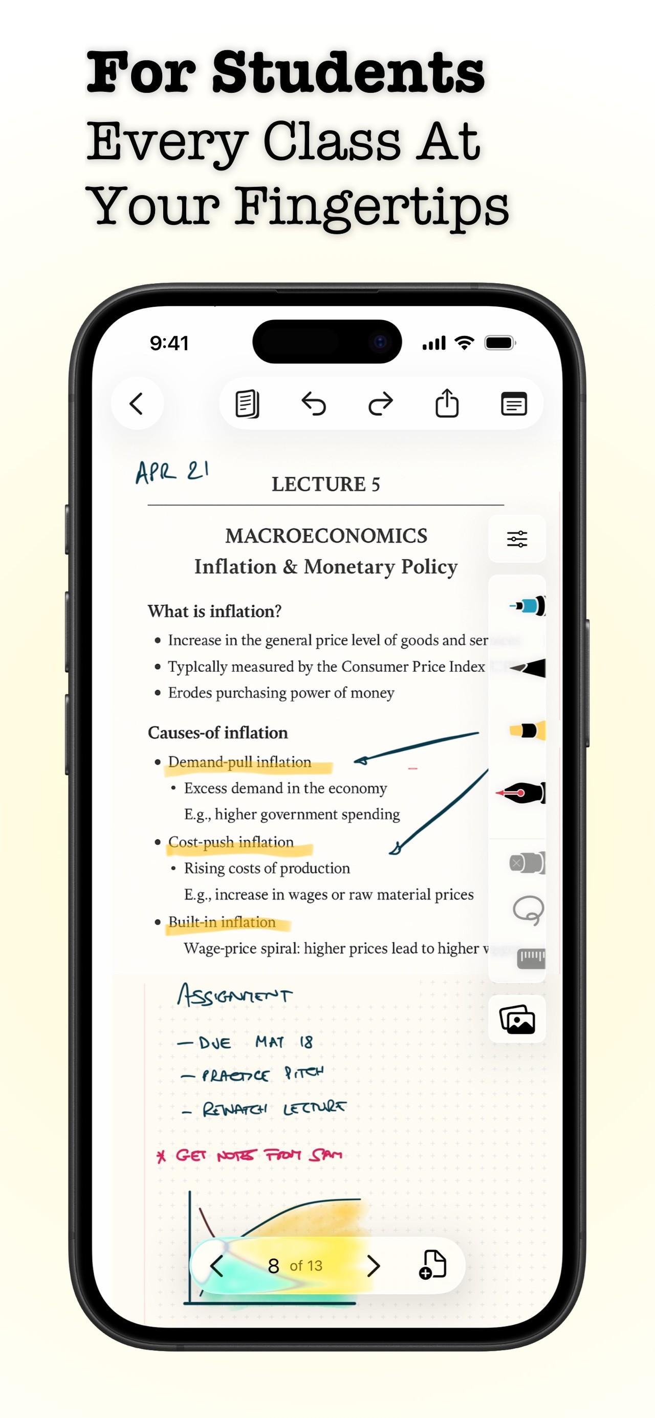 Penbook: Paper Planner & Notes iPhone screenshot 6