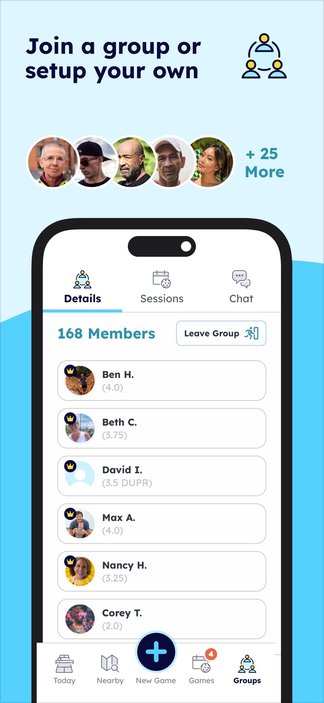 Pickleheads - Play Pickleball iPhone screenshot 6