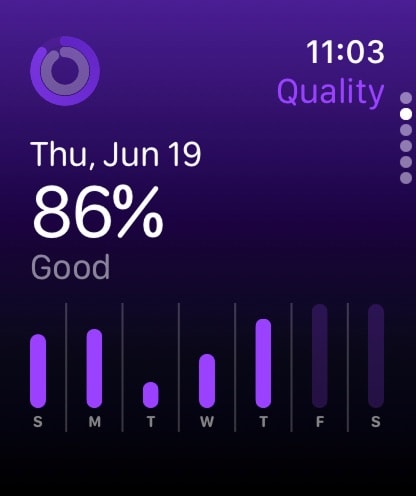 Pillow: Sleep Tracker Apple Watch screenshot 2