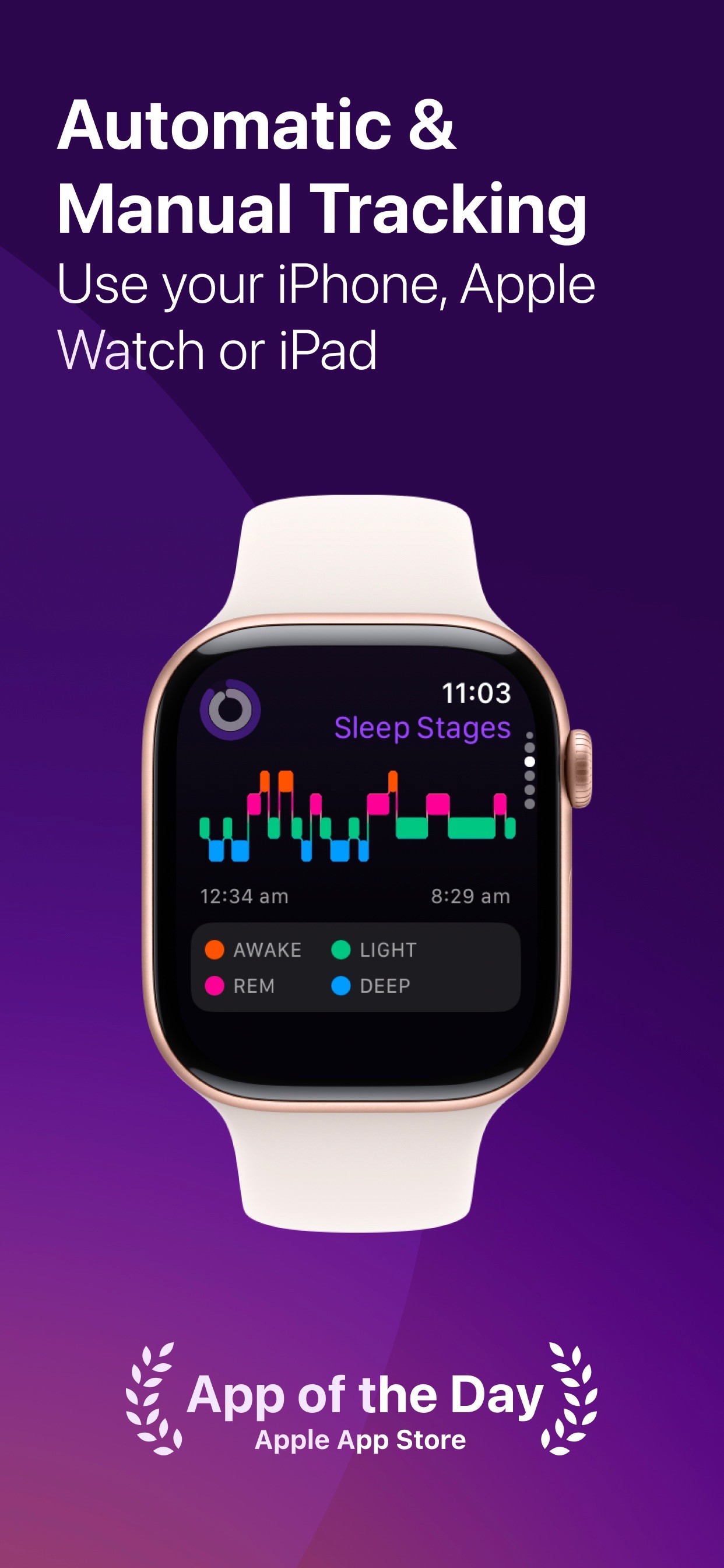 Pillow: Sleep Tracker iPhone screenshot 3