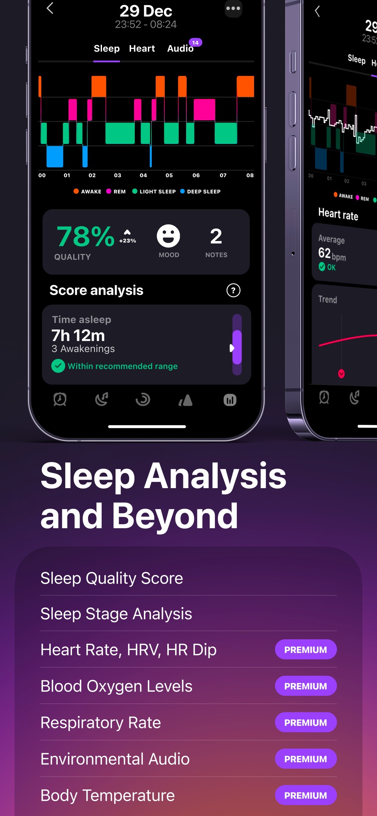 Pillow: Sleep Tracker iPhone screenshot 4