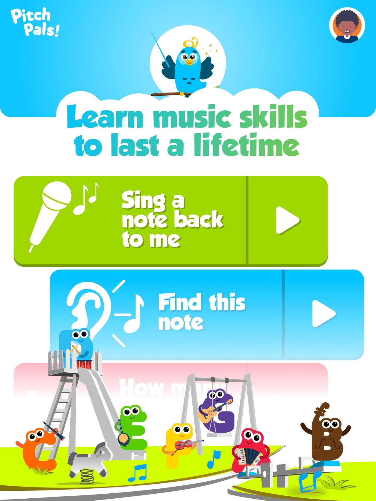 Pitch Pals: Kids Music Games iPad screenshot 2