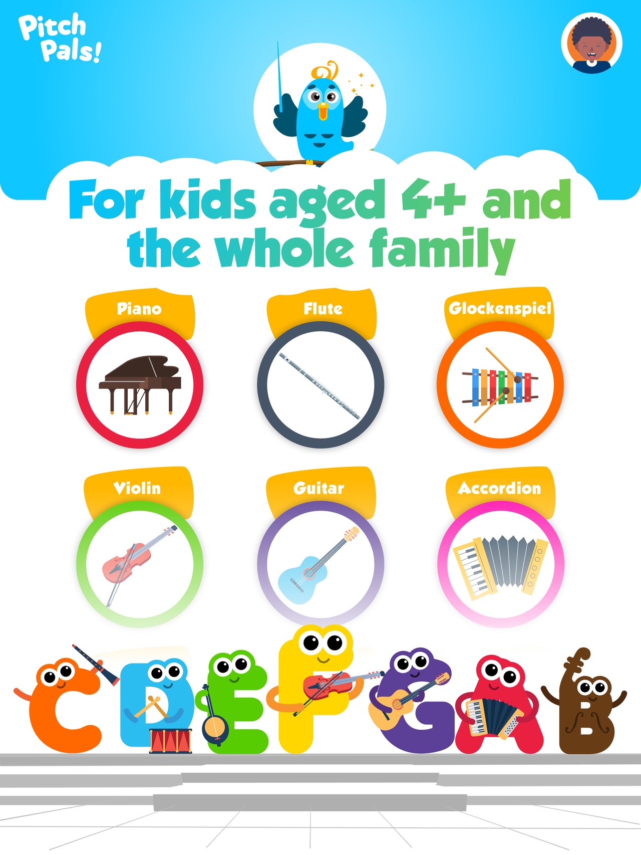 Pitch Pals: Kids Music Games iPad screenshot 3