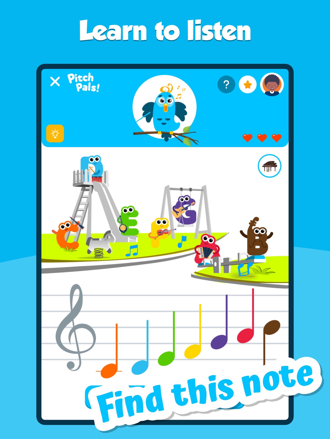 Pitch Pals: Kids Music Games iPad screenshot 5
