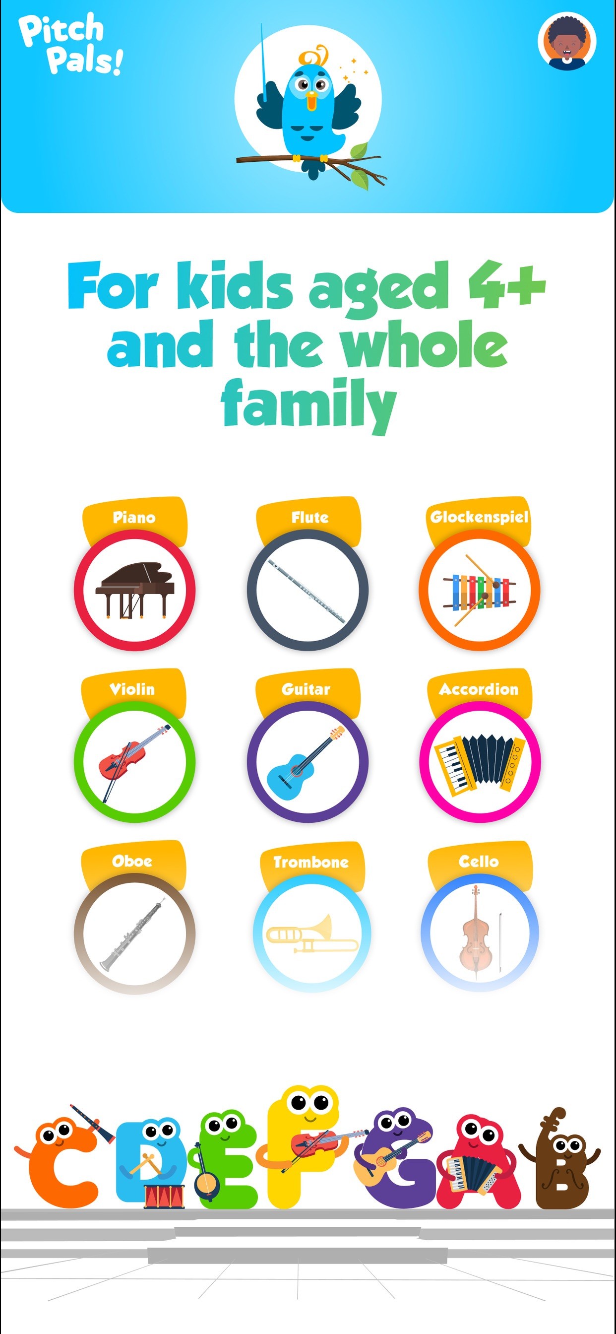 Pitch Pals: Kids Music Games iPhone screenshot 3
