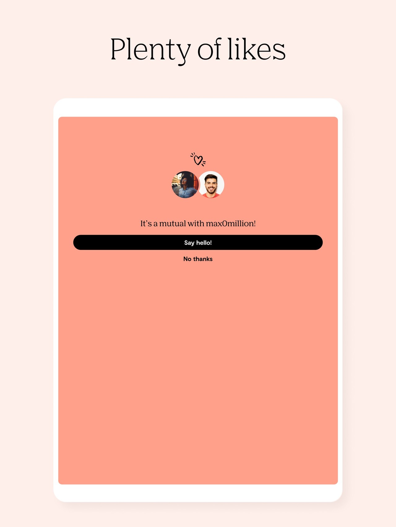 Plenty of Fish : Dating App iPad screenshot 3