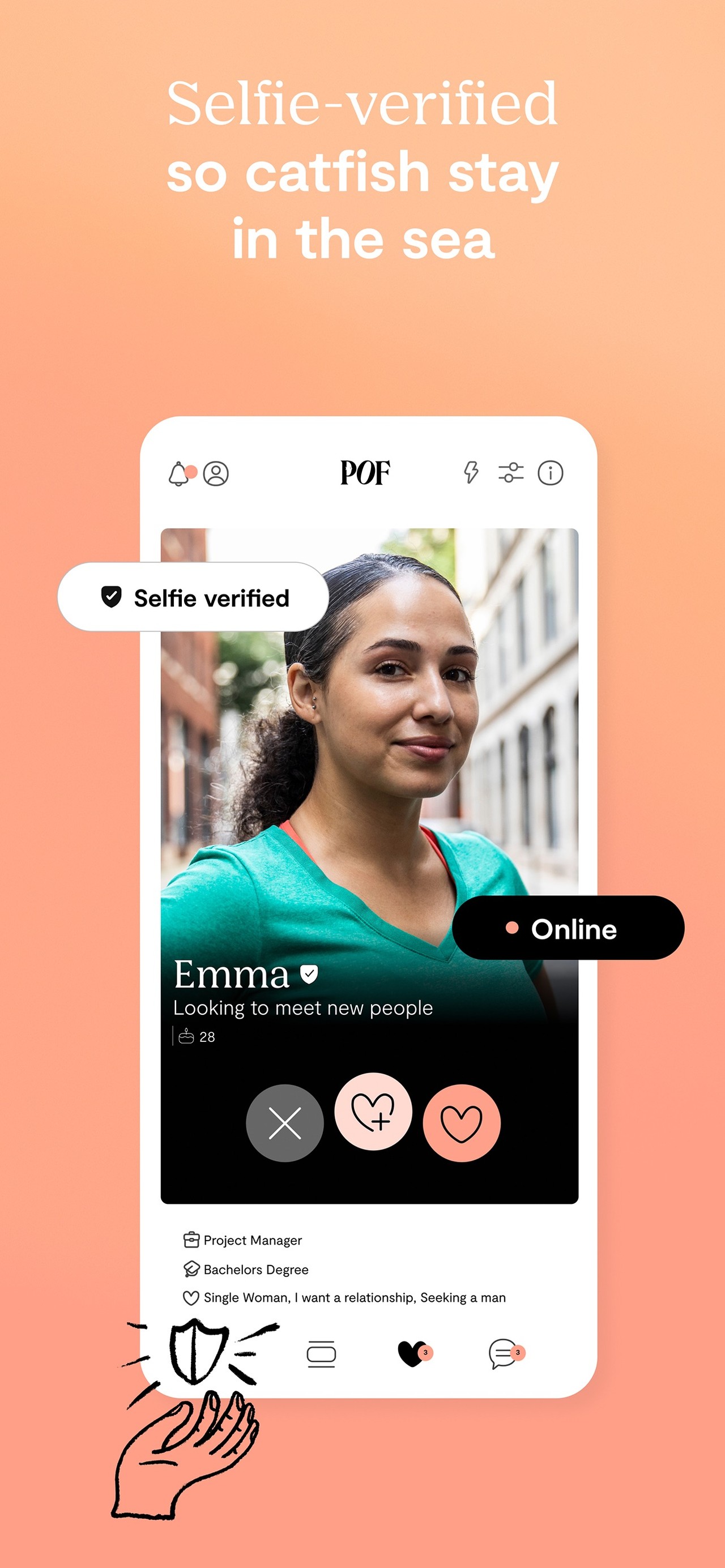Plenty of Fish : Dating App iPhone screenshot 4